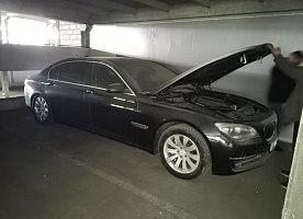 Автомобиль BMW 740Li, 2014 г.