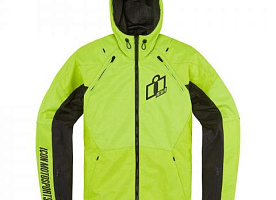 Icon Airform Hi-Viz городская мотокуртка желтая